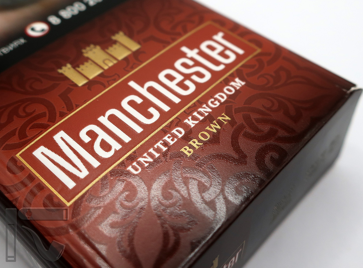 Сигареты Manchester Brown. Фото: © канал "Уголок Курильщика"