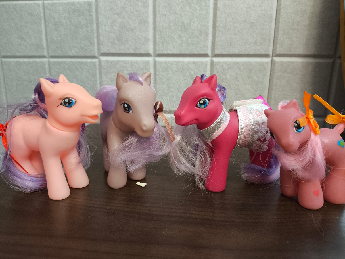 Розочка, Дымка, Слива и Вишенка