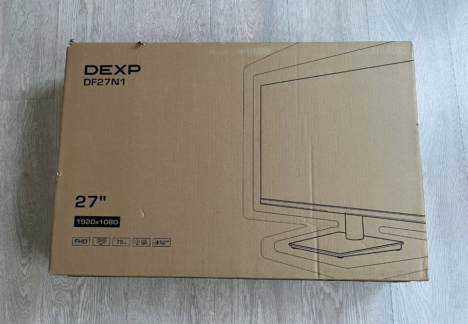 Фото доставшейся коробки … 