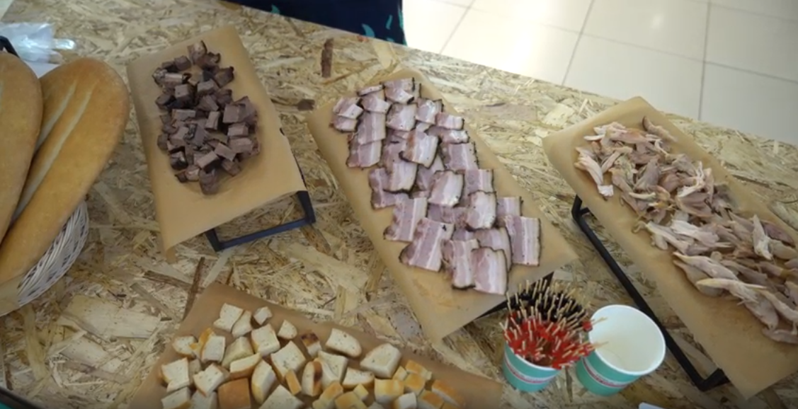 Побывала на дегустации)