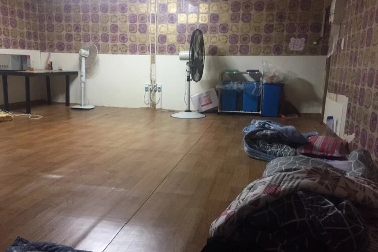 Комната, где девушкам предстояло жить