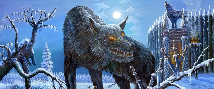Волколак –  человек-оборотень в славянской мифологии. Изображение: bestiaria.ru