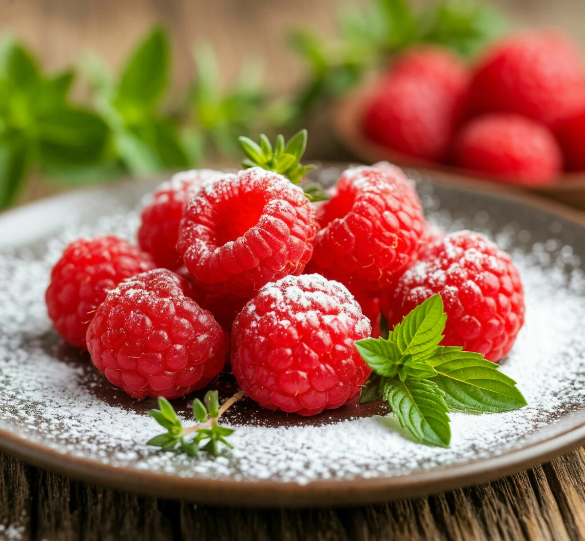 "Свежая, красивая и вкусная малина"