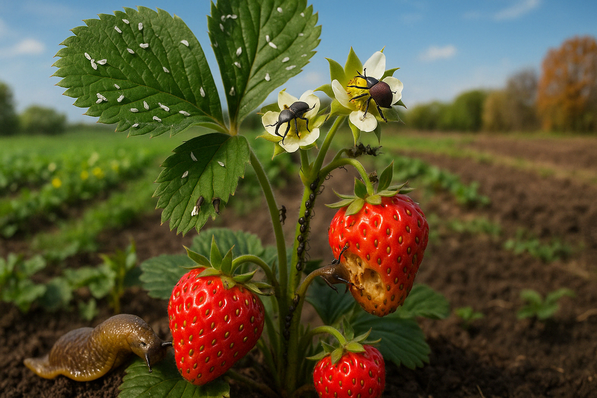 Вредители на клубнике