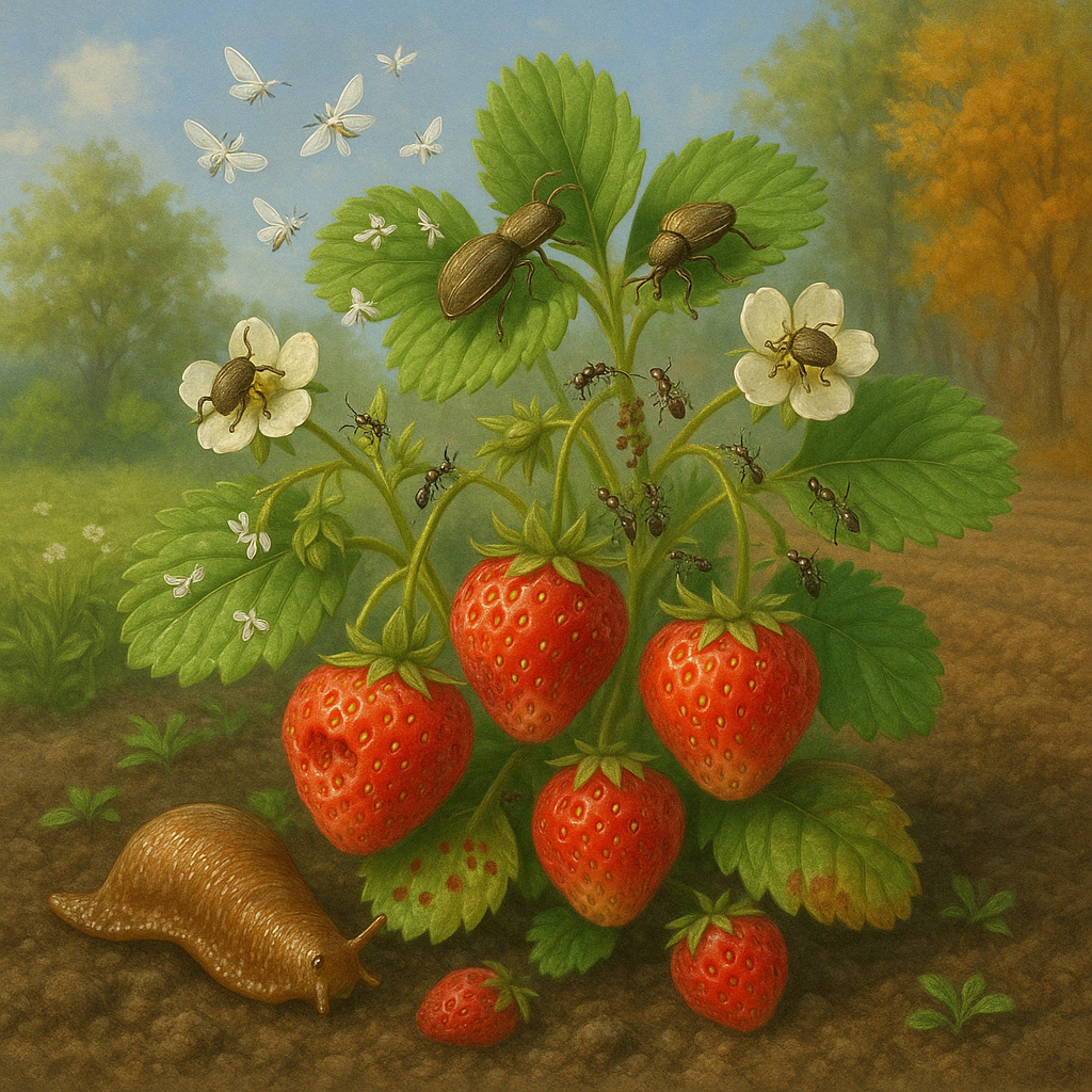 Вредители на клубнике