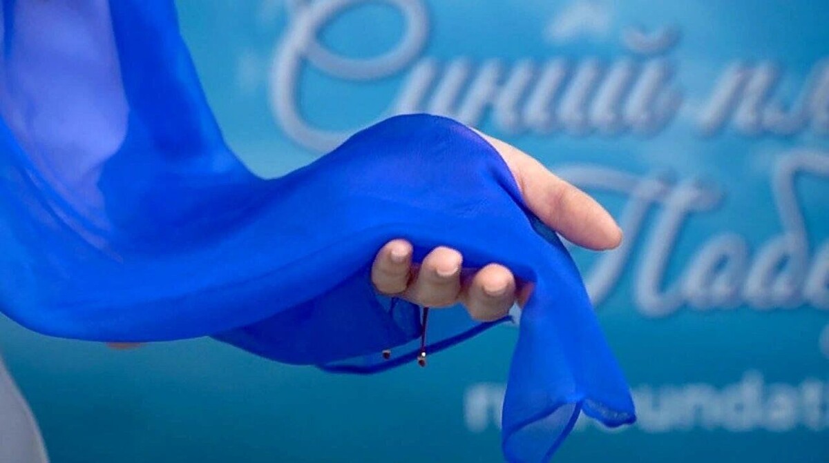 Синий платочек. взята из интернета.