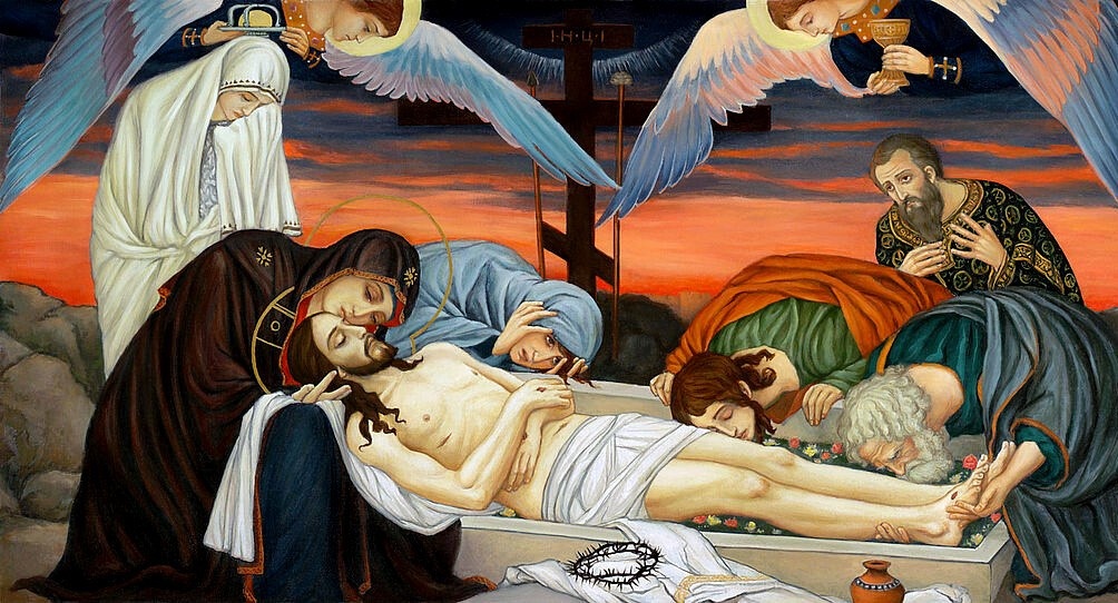 Плащаница. Источник: Яндекс. Картинки