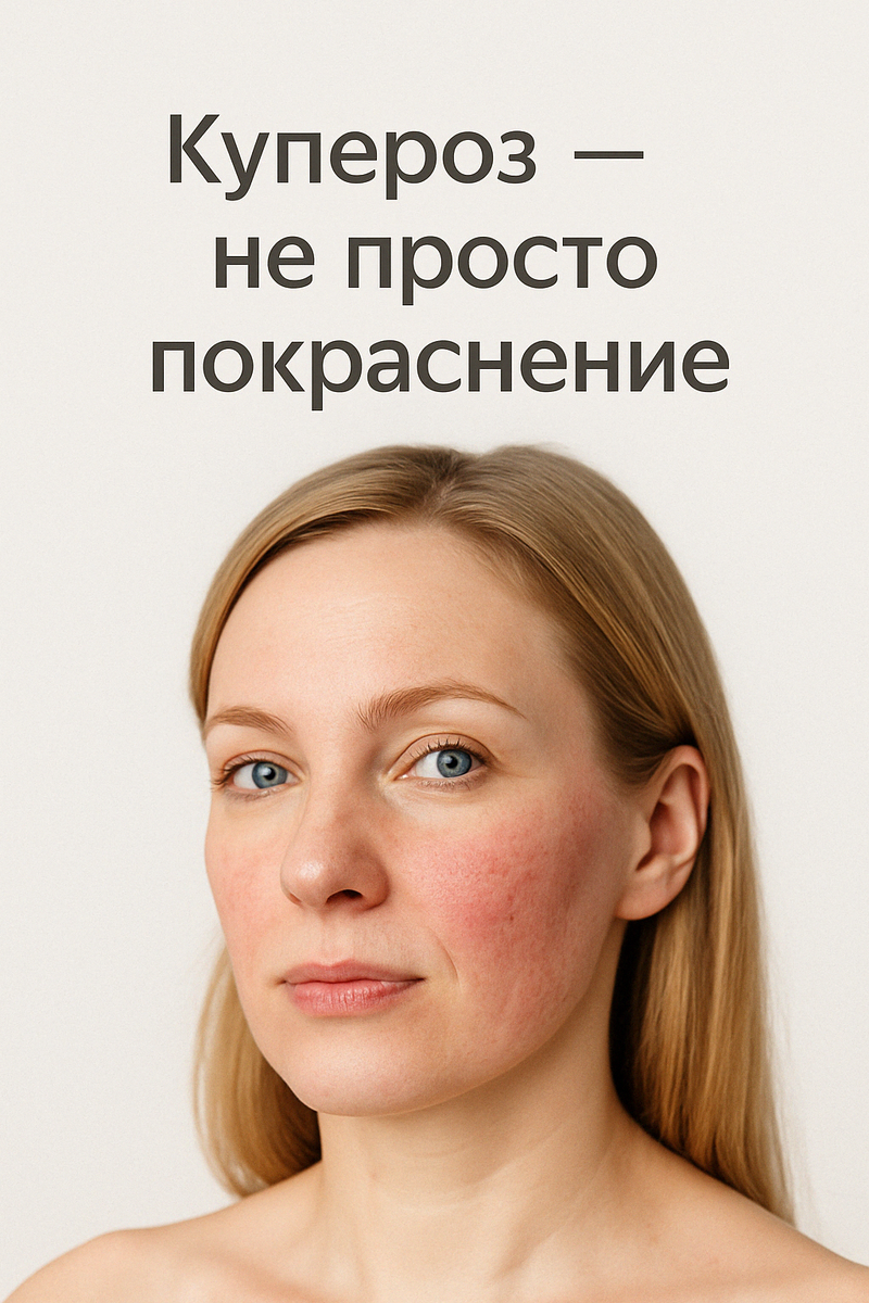 Розовые щёчки — это не мило. Купероз и как с ним жить