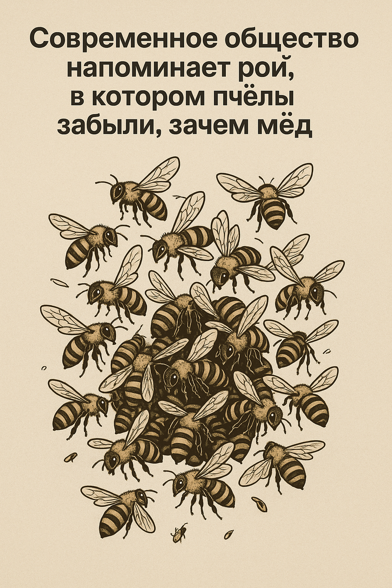 Всё это лишь тени глубинного процесса. Наша коллективная душа умирает.