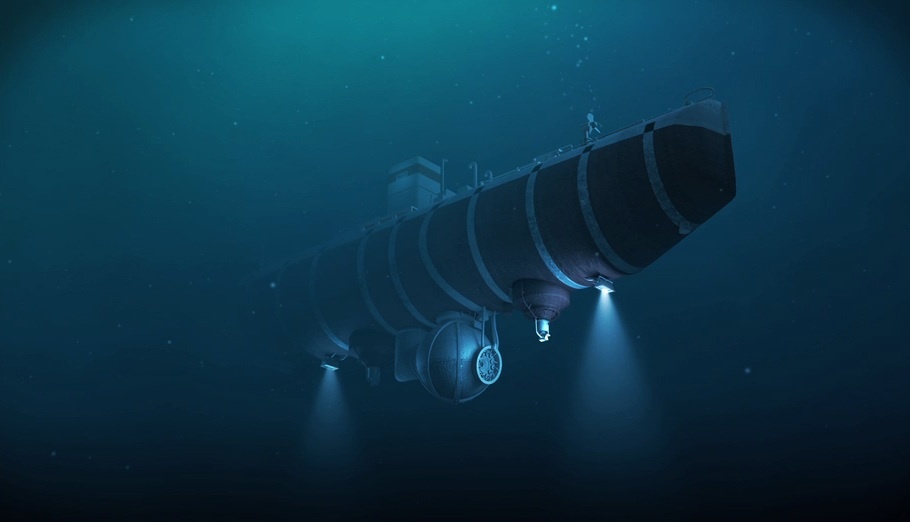 Батискаф "Триест". (Фото: freight.cargo.site).