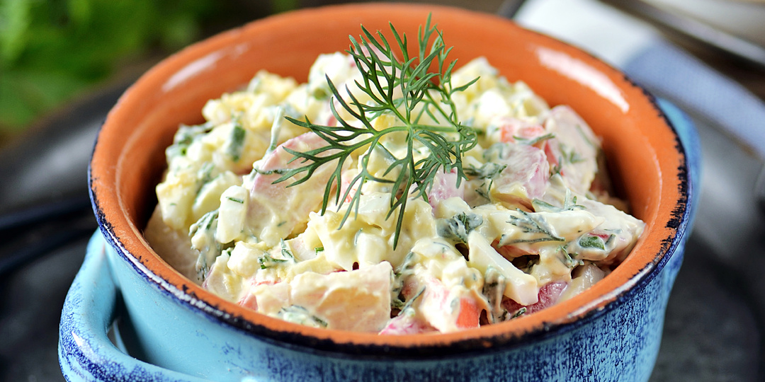 Редиска + крабовые палочки. Да, это работает! Салат, которого нам так не хватало