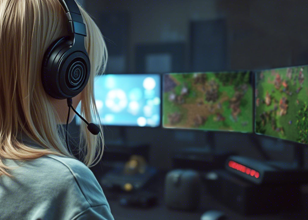 Мы частично виноваты и создали такие условия при которых девушки не увлекаются играми. 