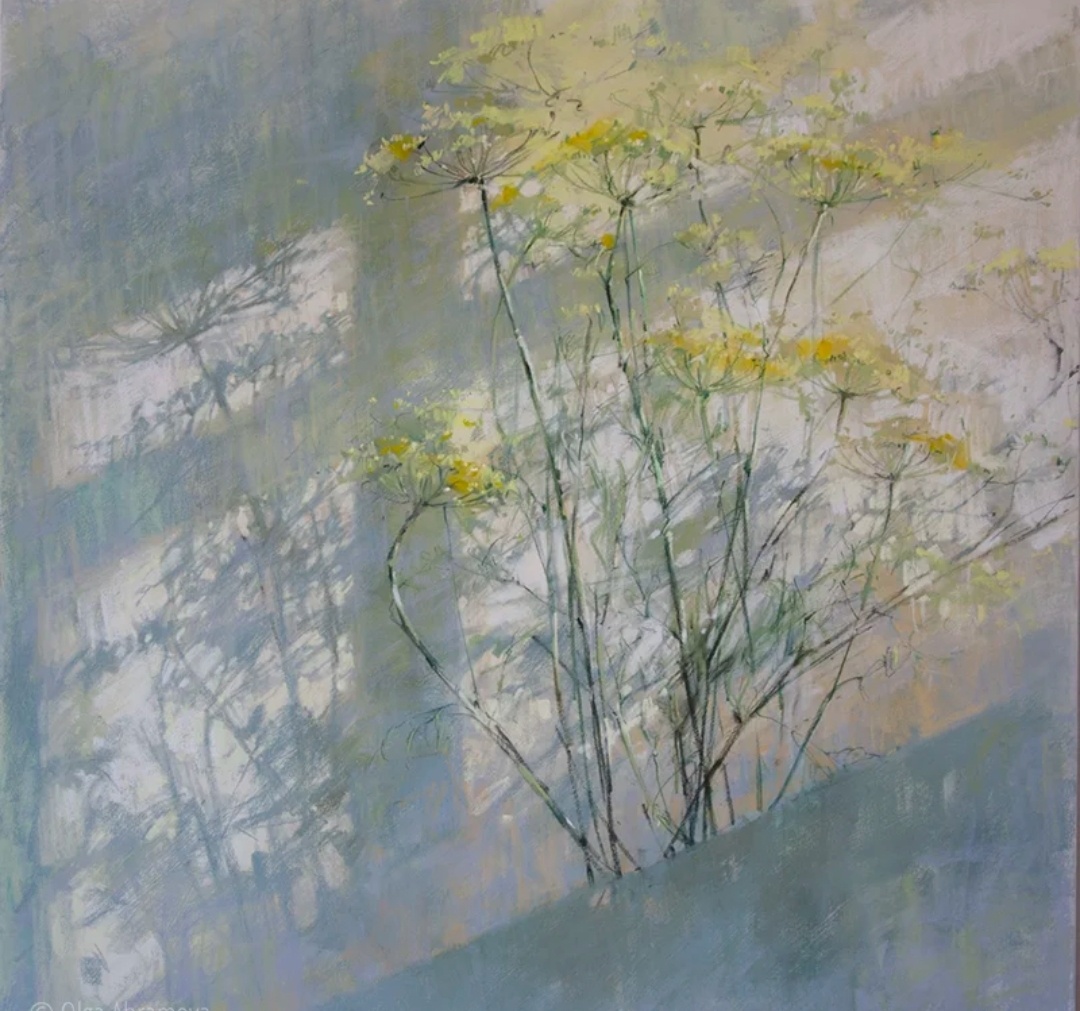 Пастели художницы Ольги Абрамовой.