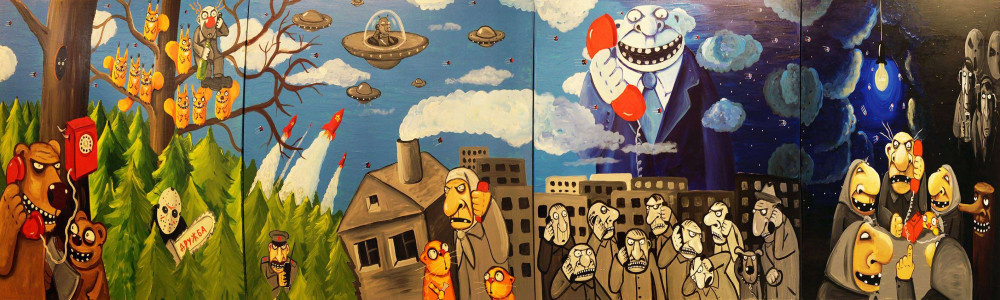 Вася Ложкин Квадроптих