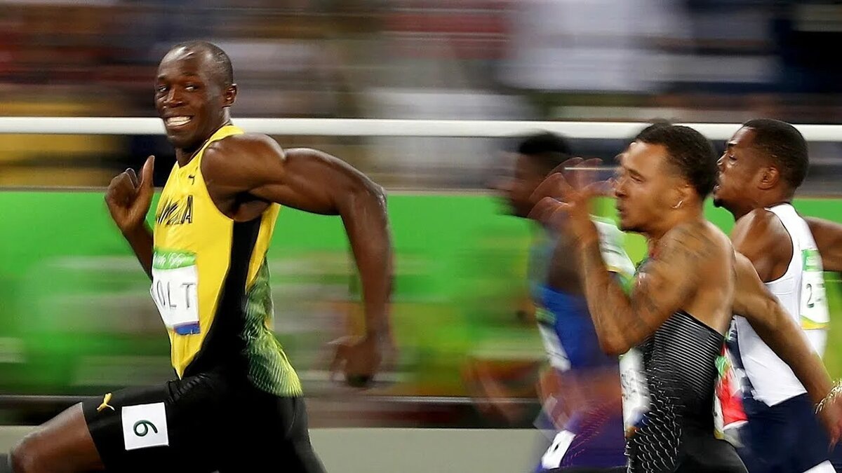 Усэйн Болт впереди всея