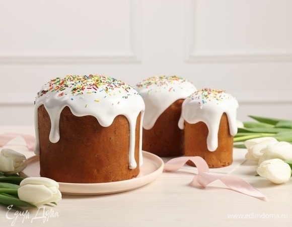 Самая простая глазурь для кулича — легкая в приготовлении и невероятно вкусная