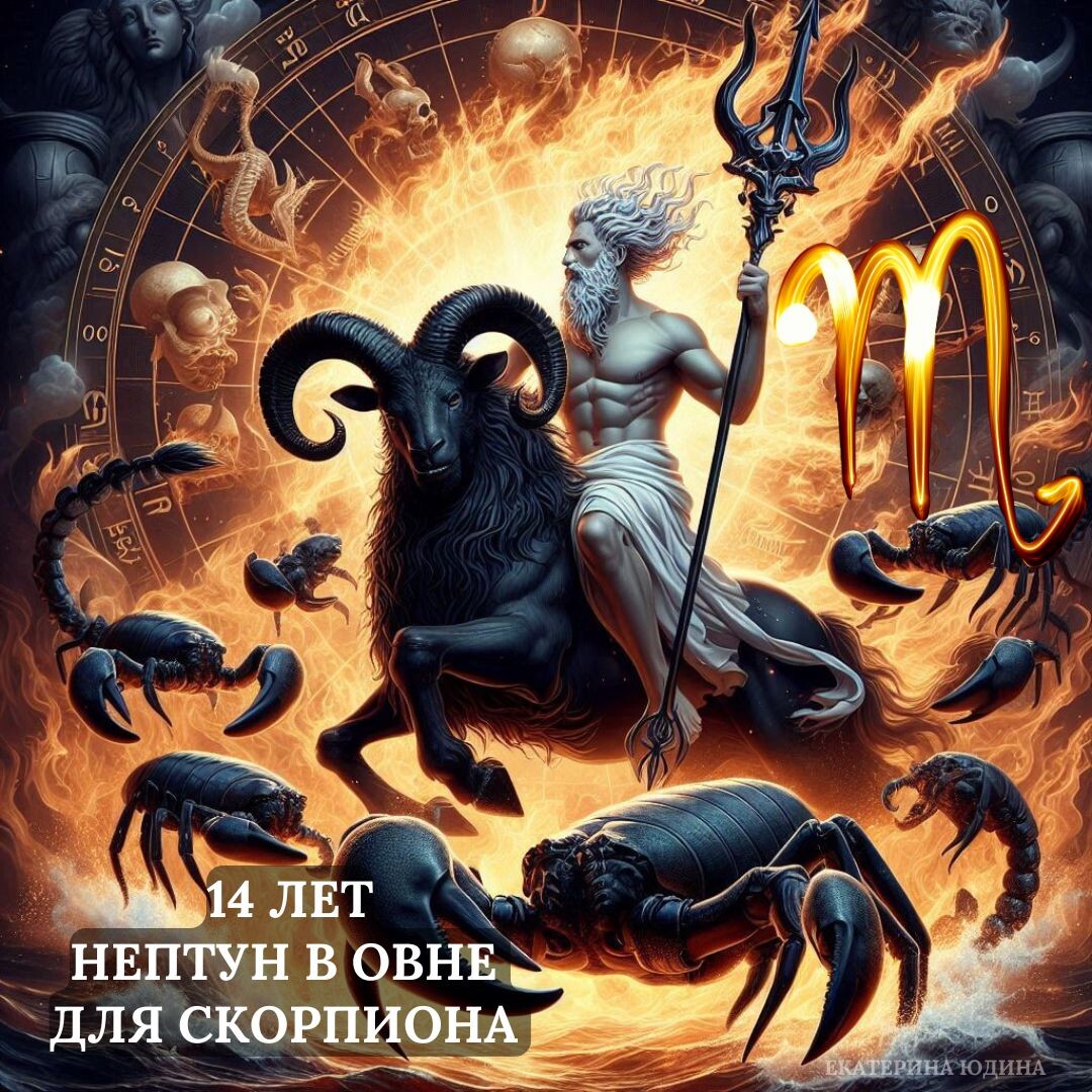 Нептун в Овне для Скорпионов 14 лет влияния. Астролог Екатерина Юдина 