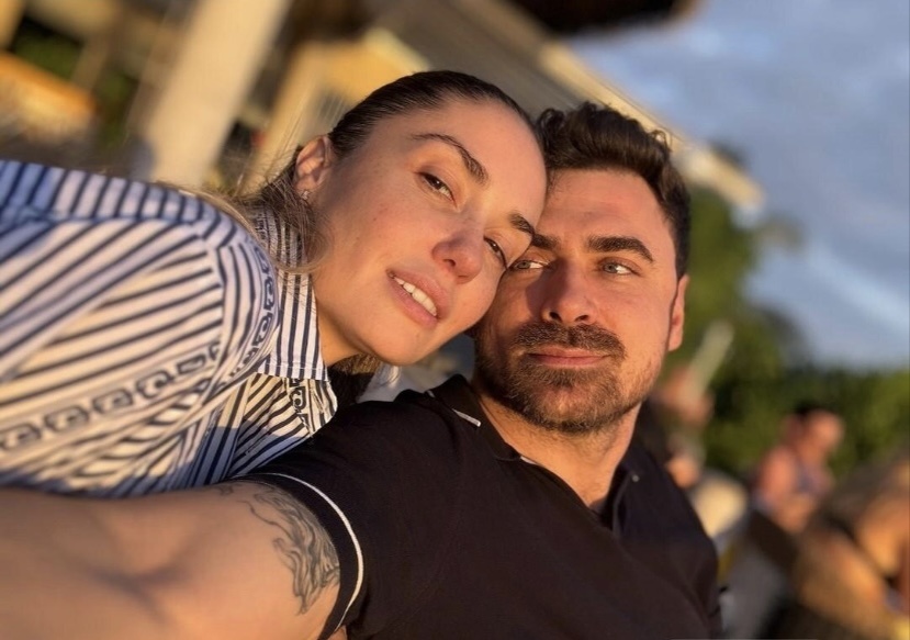 Агата Муцениеце и Пётр Дранга 