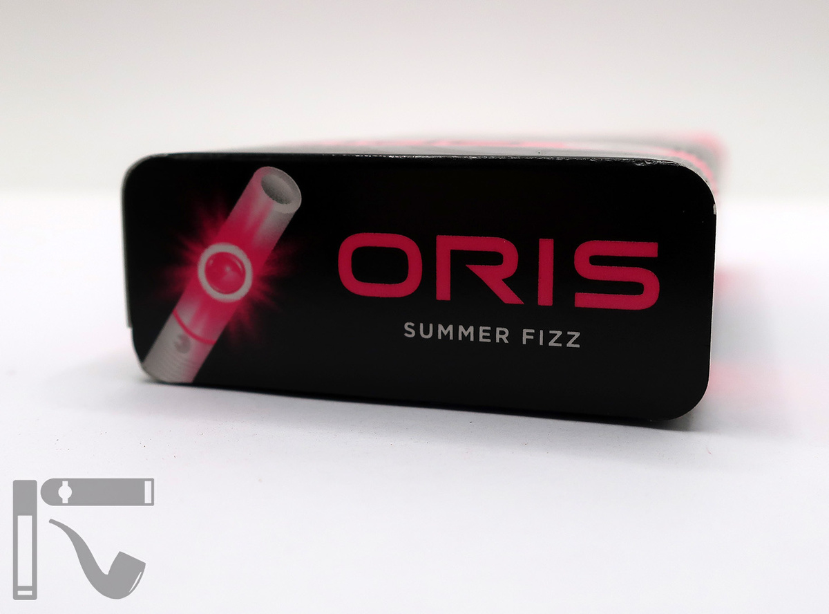 Сигареты Oris Intense Summer Fizz. Фото: © канал "Уголок Курильщика"