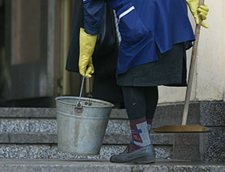 Уборщица (иллюстрация из открытых источников)