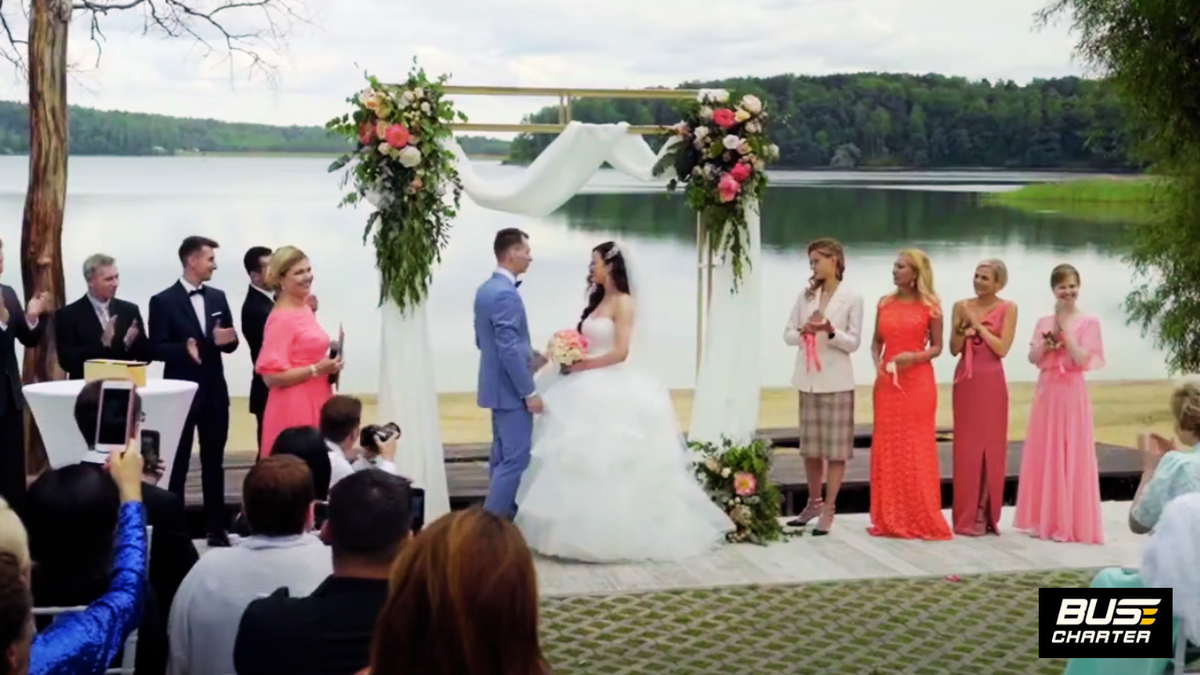 Лучшая свадьба, Арендовать бус на свадьбу, Лучшая свадебная церемония