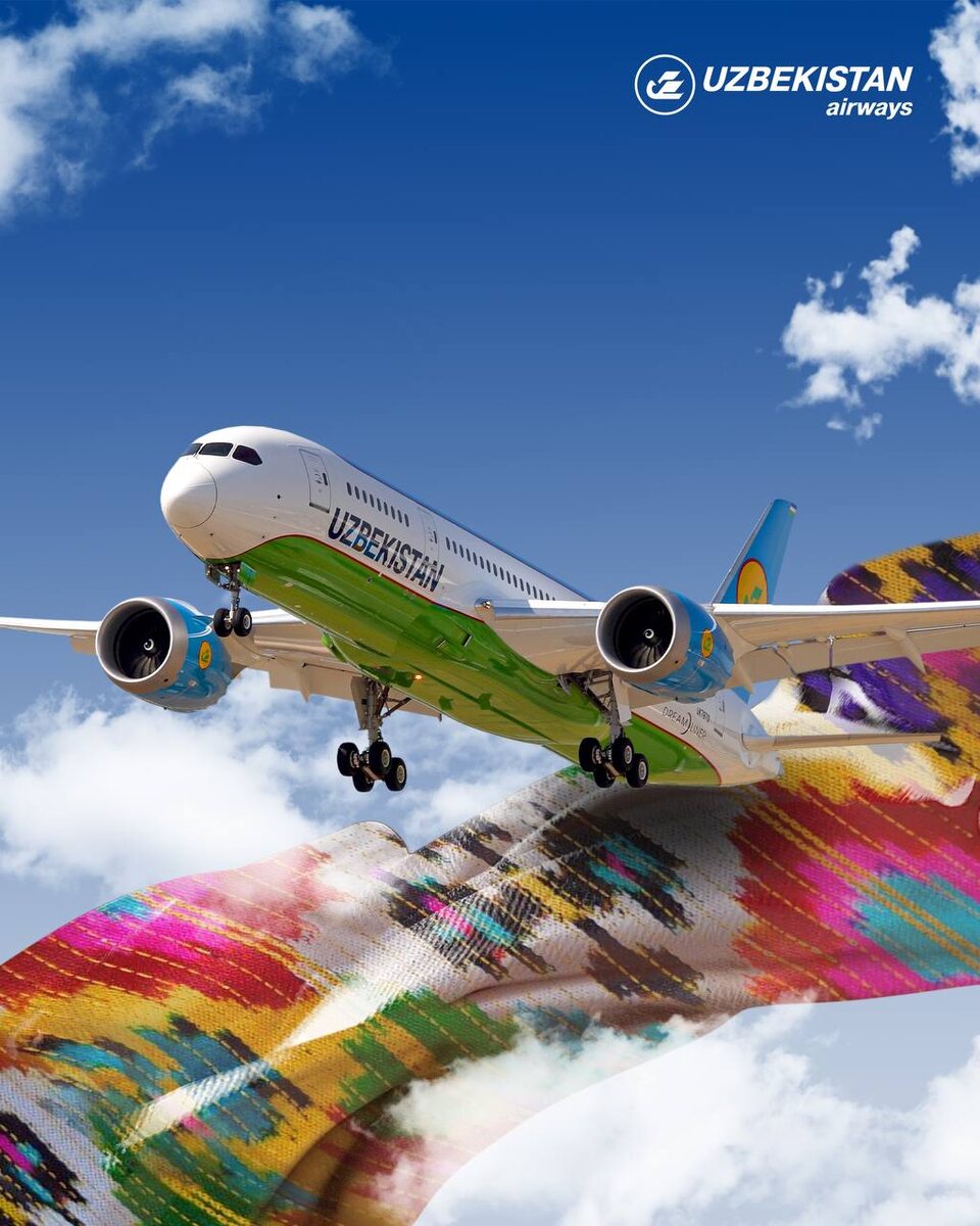 Фото: телеграм-канал "Uzbekistan Airways" (https://t.me/uzbekistanairways)