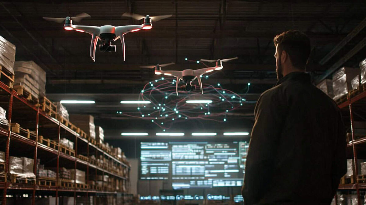    Ozon внедрил дроны: складская инвентаризация без потерь Khar_AG