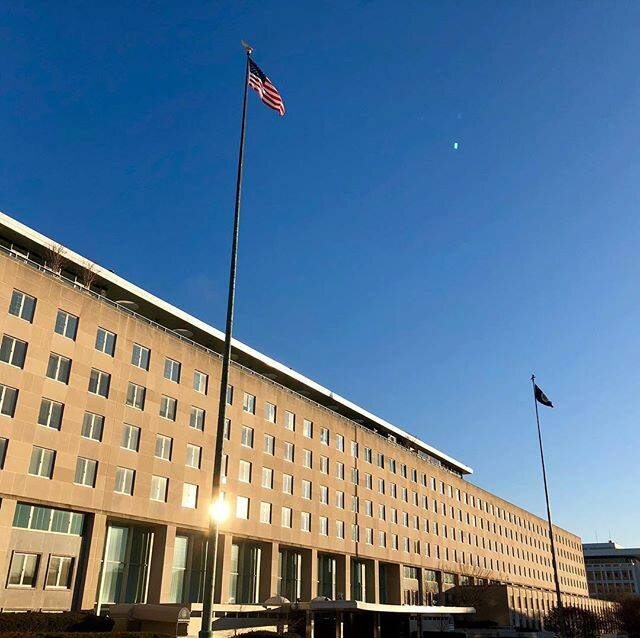    Здание Госдепа США / Источник: Facebook.com/usdos/