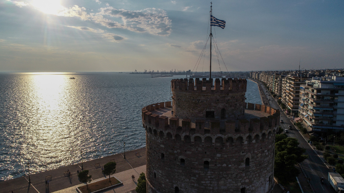 Белая башня в Салоники (Греция)