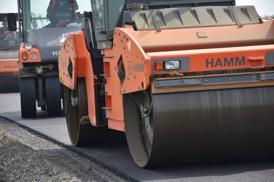    Ремонт дорог. Источник: t.me/mintrans22