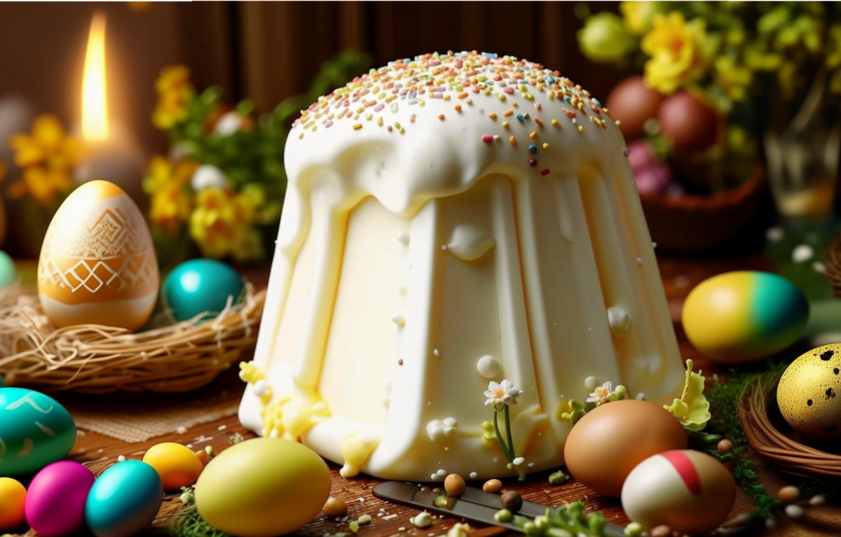 Стала известна цена приготовления популярного блюда на Пасху.  Фото: Изображение сгенерировано нейросетью Kandinsky