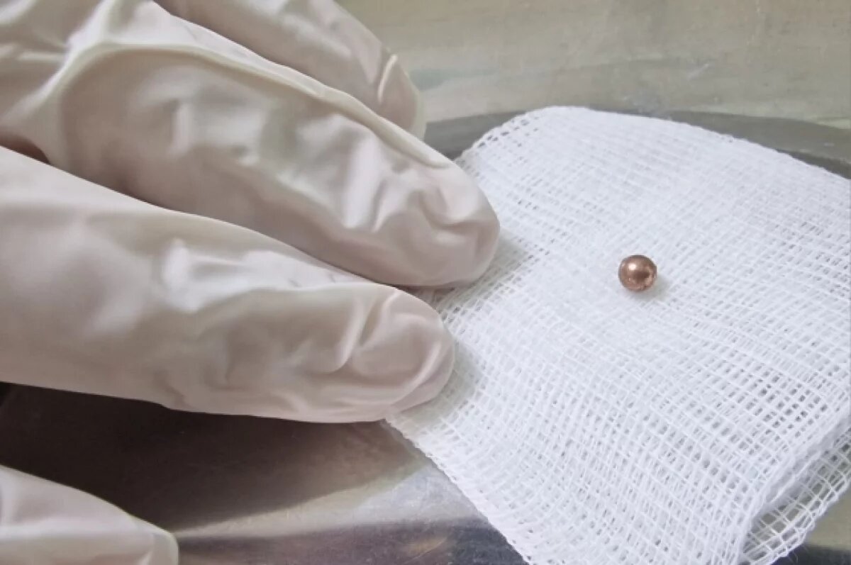    Так выглядела пуля из пневматики, которую извлекли из груди мальчика.