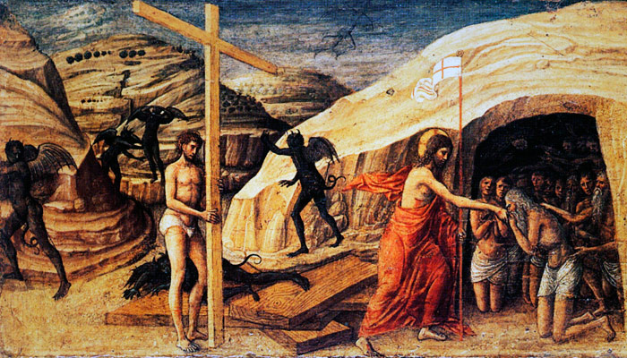 19 апреля 2025 года отмечается Великая суббота, когда Христос вывел из ада праведников. Изображение: goodfon.ru