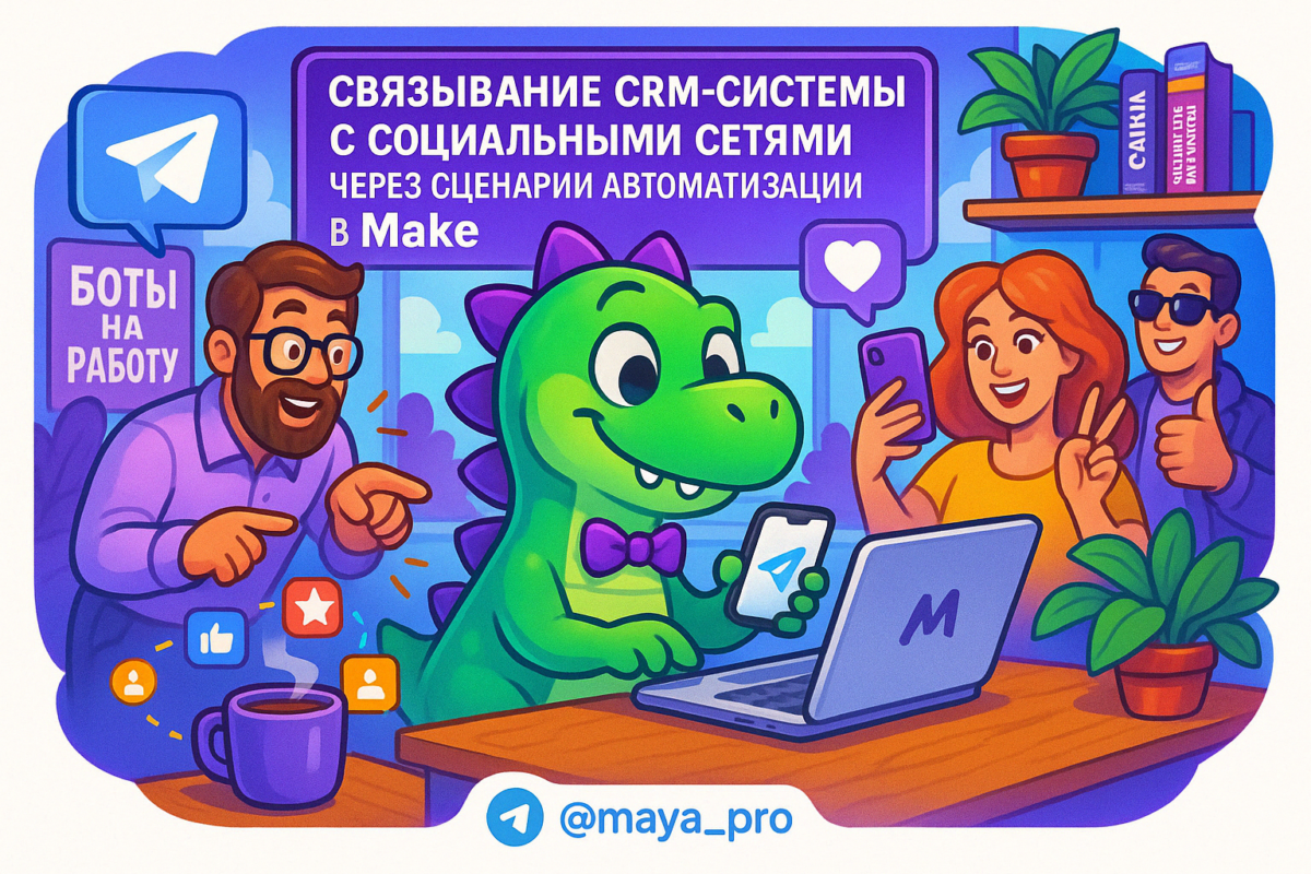    Автоматизация CRM и социальных сетей: как Make.com меняет правила игры в бизнесе Артур Хорошев