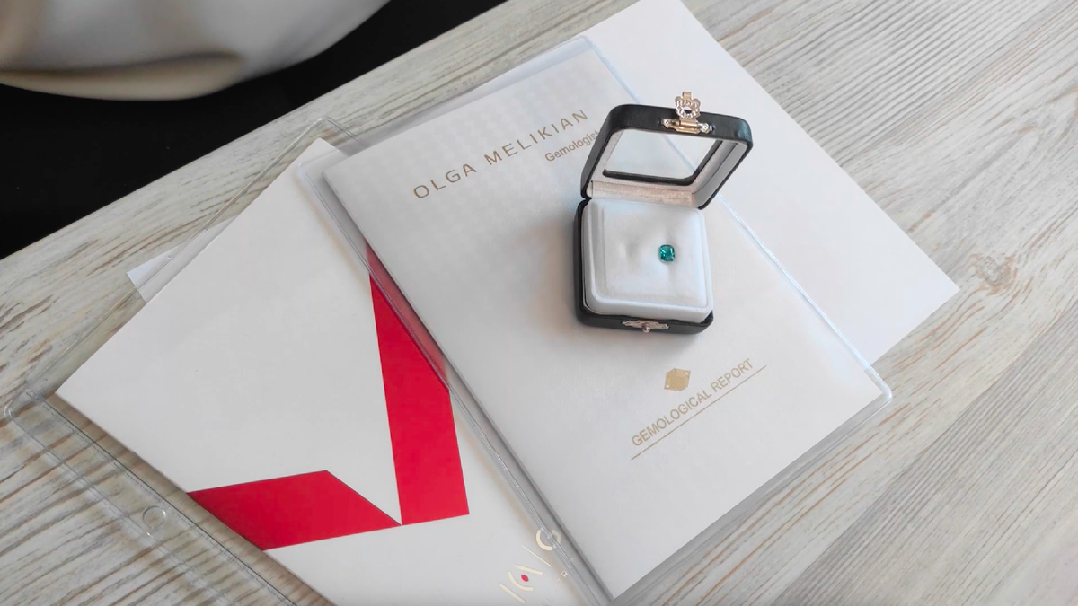 Геммологические сертификаты на драгоценный камень