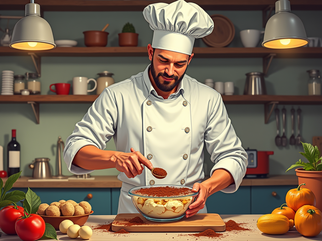 приготовление тирамису