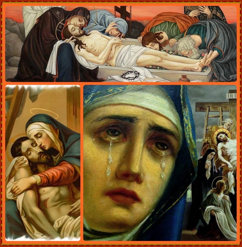 хоронили Его друзья тихо, спокойно, – и только лились слезы любящих Его. 