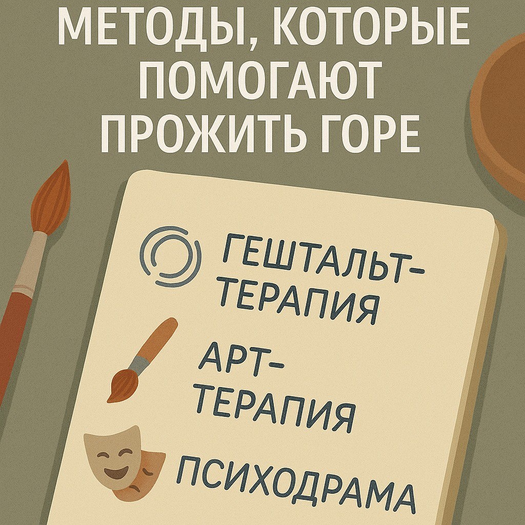 Методы, которые помогают прожить горе