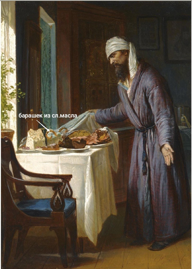 Ф.С.Журавлев. Пасхальное утро. Холст, масло. Частная коллекция. 