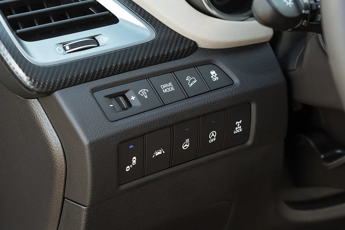 Кнопки Hyundai Santa Fe 2013