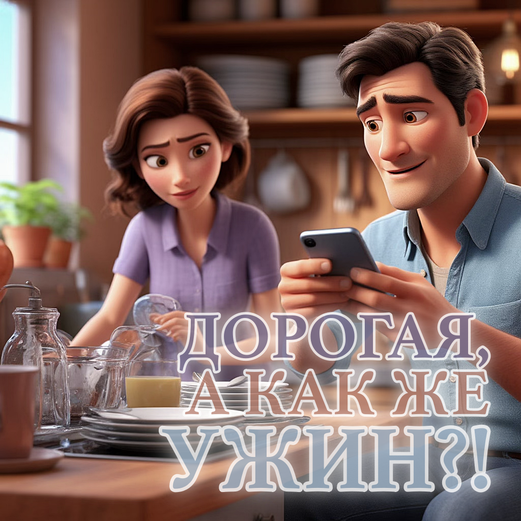 Дорогая, а как же ужин?!