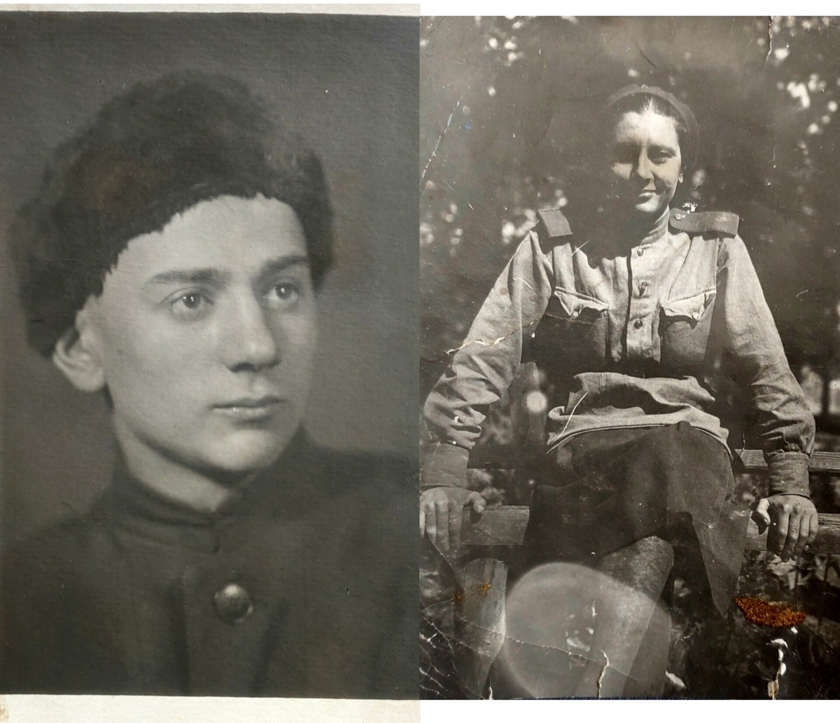 Фотографии из семейного архива. 1941 год. Николай Михайлович Кондрашин - 22 года, Машинская Светлана Владимировна-20 лет