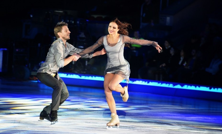    Маргарита Дробязко и ее муж принимают участие в ледовых шоу в России. Фото: Global Look Press