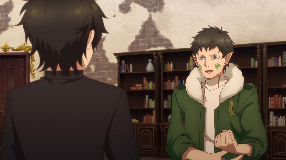 Кадр из аниме "Тёмный целитель"