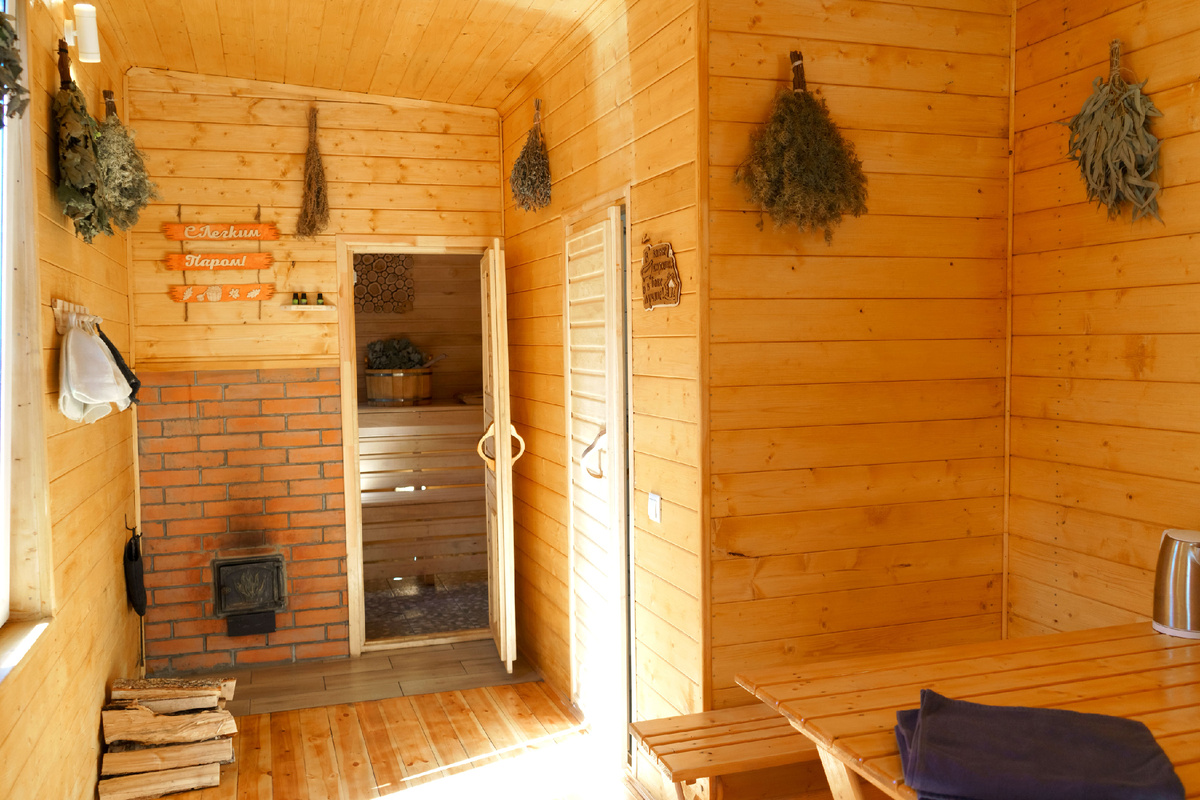 Баня с домиком в Подмосковье