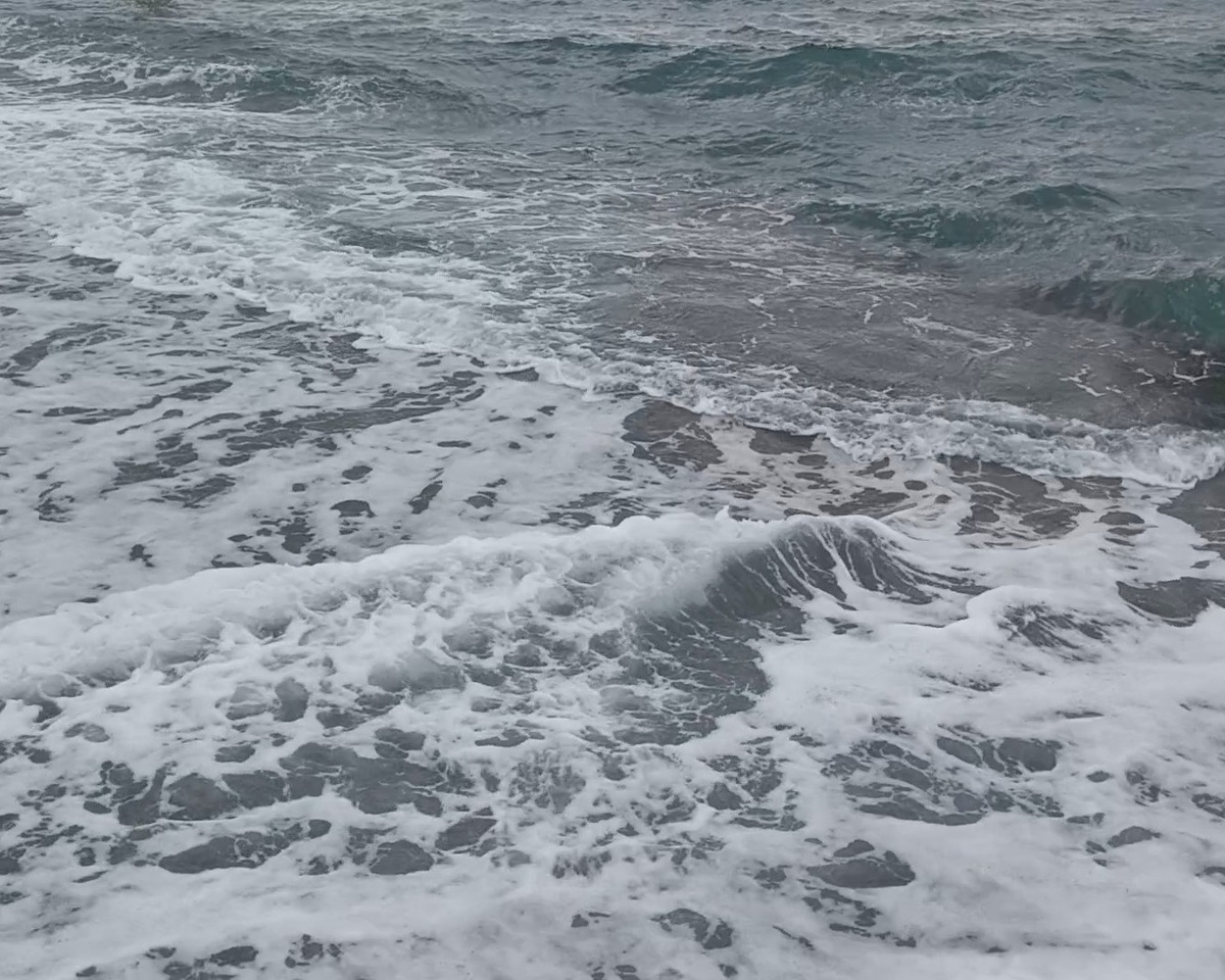 Адлер, Черное море, апрель, 2025 г.