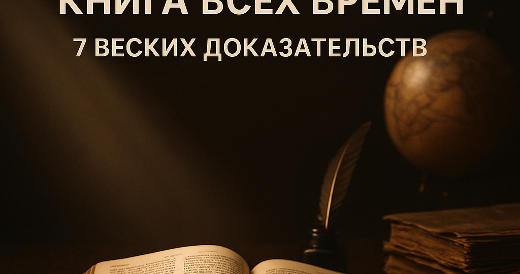 Почему Библия — уникальнейшая книга всех времён: 7 веских доказательств