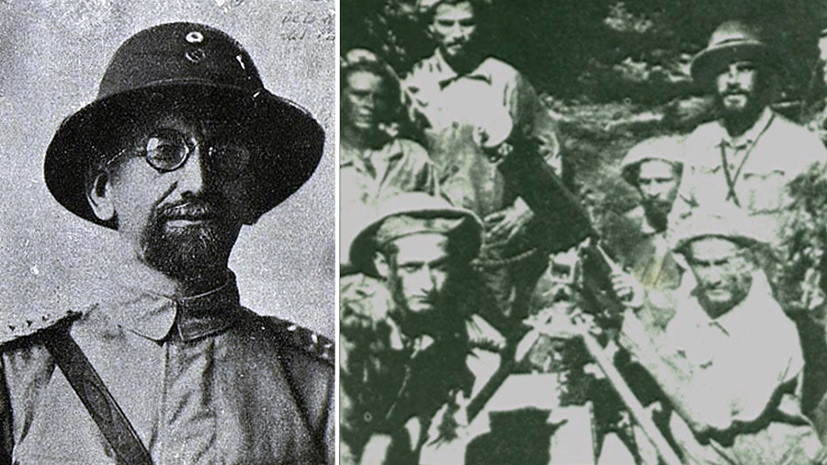     Иван Тимофеевич Беляев / Парагвайские пулемётчики во время Чакской войны  Public Domain