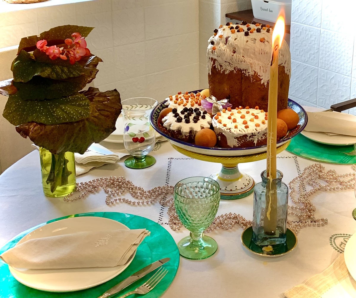 Фото автора как и куличи