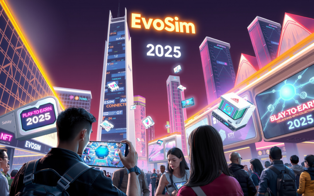    evosim-2025-play-to-earn-esim-nft-web3-startap-goda EVOSIM